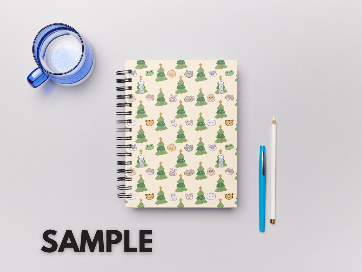Christmas Miniteen Seventeen Seamless Pattern | Kpop Holiday Digital Paper, Festive Carat Design, Cute Winter Planner Background