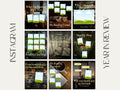 Cozy Book Review Carousel Template | Trendy Canva Posts for Bookstagram BookTok Authors Readers Cozy Reading Instagram Viral Aesthetic