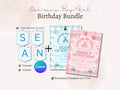 Oar-some Birthday Invitation, Rowing Birthday Party Invite, Nautical Boat Birthday, Little Captain Invite, Editable Canva Template