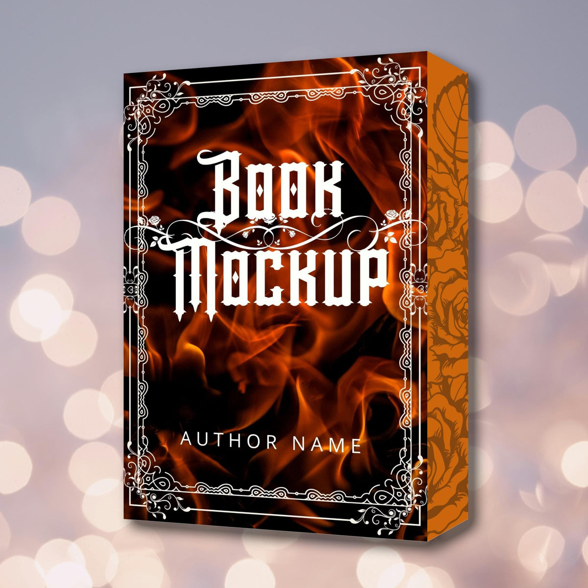 Sprayed Edges Book Mockup 6x9in Affinity Bundle Bookstagram Instagram Social Media Post, Author Promo for KDP Marketing Series